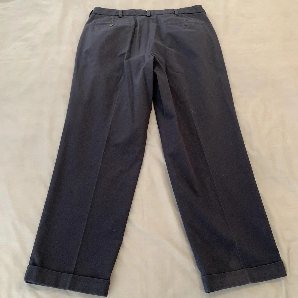 Brooks Brothers Advantage Chino Pants Mens 38x30‎ Thompson Pleated Dress Pants - Picture 10 of 12